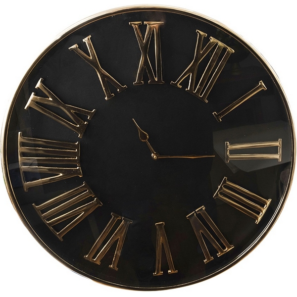 

Часы настенные цвет черный/золото d51 см Garda Decor 79MAL-5814-51BK, 79MAL-5814-51BK