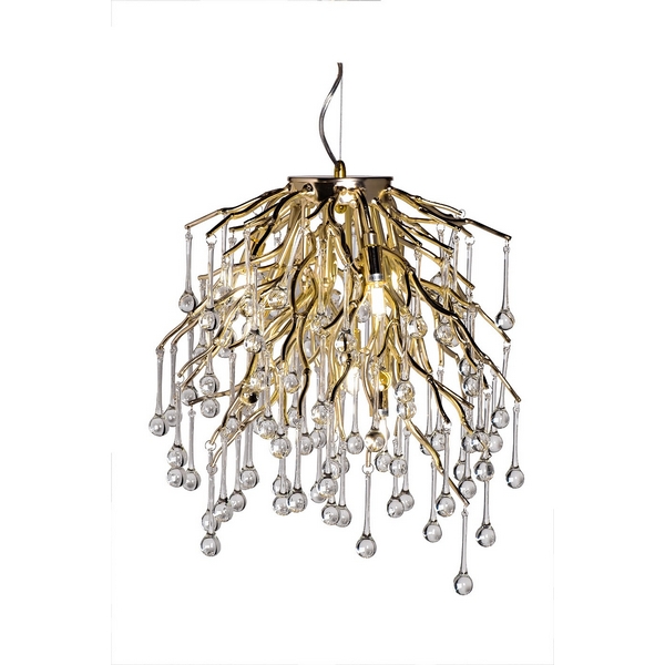 Изображение товара Подвесная люстра Garda Decor 8015 В стиле арт-деко с стеклянными плафонами