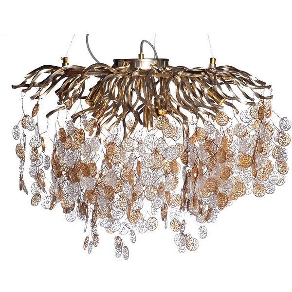 

Подвесная люстра Garda Decor 86-8016/600, Шампань, 86-8016/600
