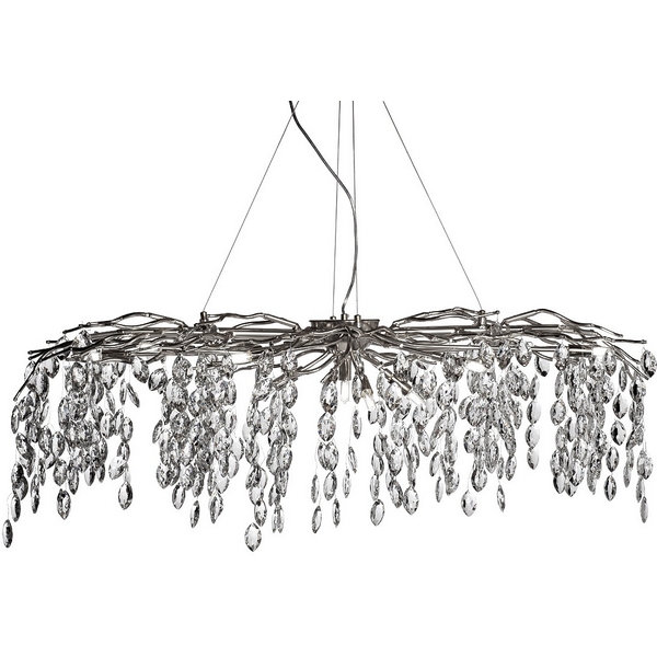 Изображение товара Подвесная люстра Garda Decor 86-8068/1200S светодиодная арт-деко для потолка