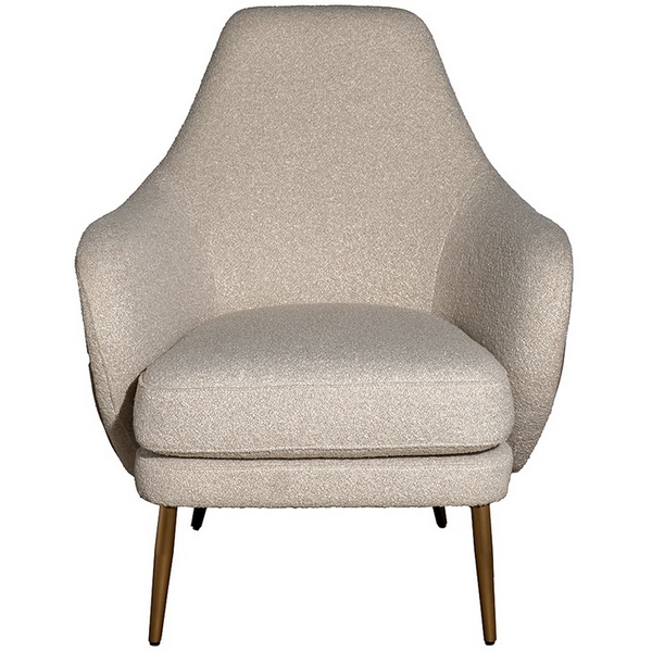 

87YY-20410 Кресло Selvino иск.мех / экокожа 77*82*92см Garda Decor, Бежевый, 87YY-20410