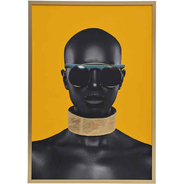 

Холст "Африканка-3" 100х70 см, багет алюм (зол) Garda Decor 89VOR-AFRICAN GIRL3, 89VOR-AFRICAN GIRL3