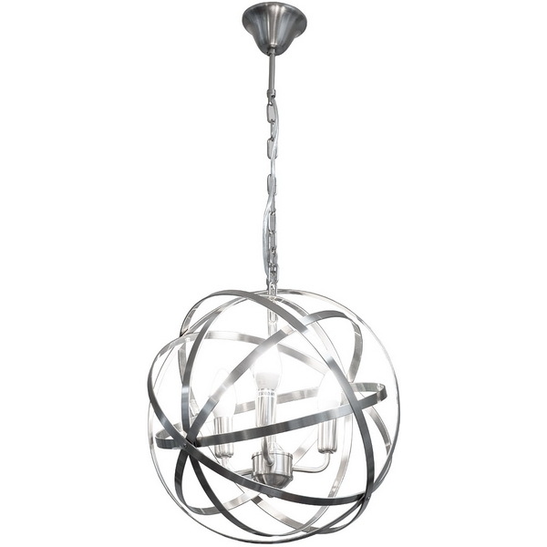 

Подвесная люстра Garda Decor 92EL-YG21100S-3P, Хром, 92EL-YG21100S-3P