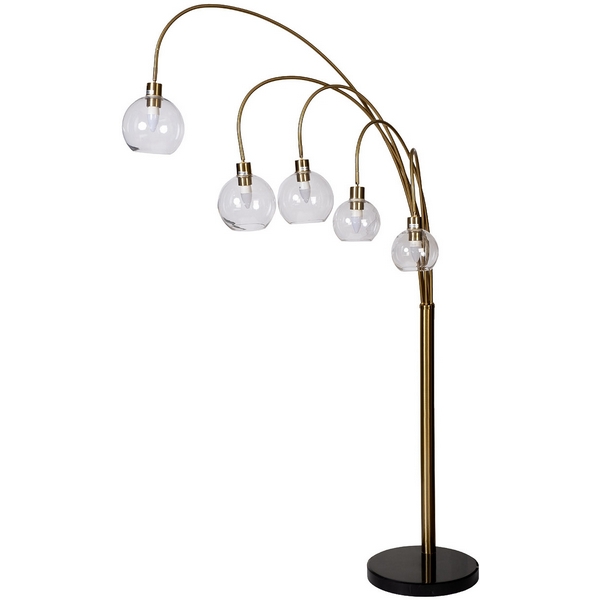 

Торшер Garda Decor 92EL-YG21102-5F, Латунь, 92EL-YG21102-5F