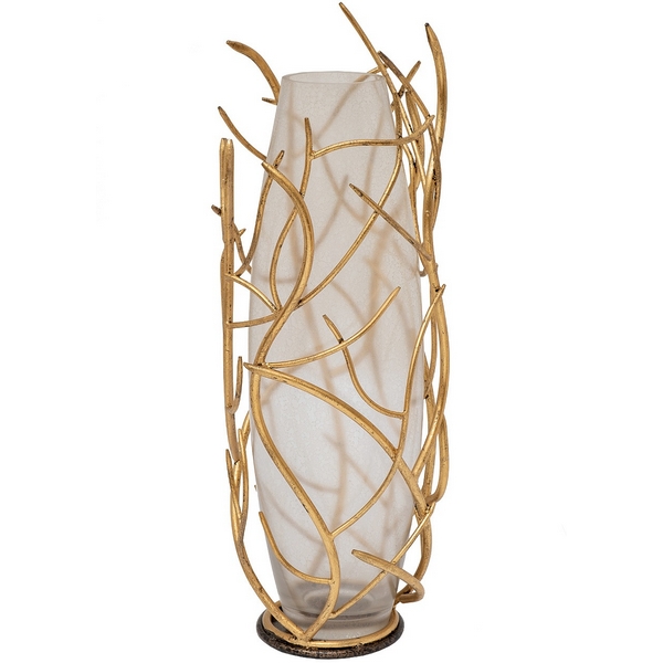 

Ваза стеклянная "Magic forest" d23х66 см Garda Decor ART-8386-TT1, ART-8386-TT1