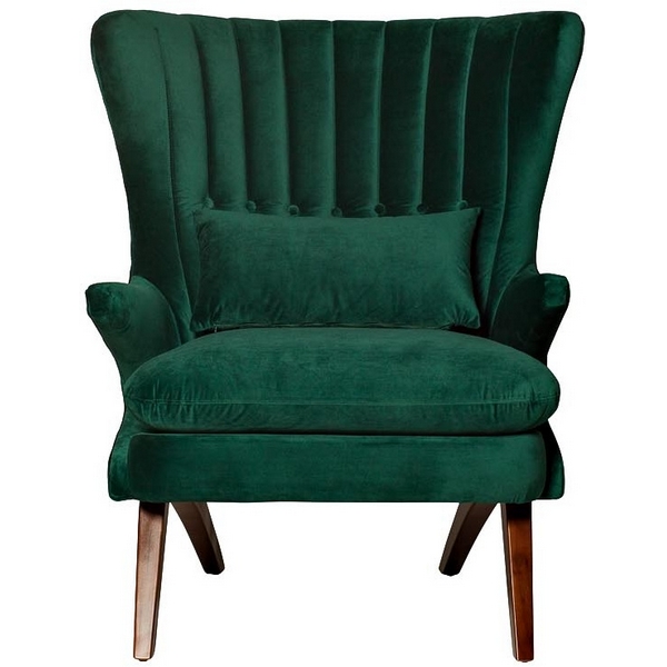 

Кресло Garda Decor DY-733 (Коричневый/Изумрудный), DY-733