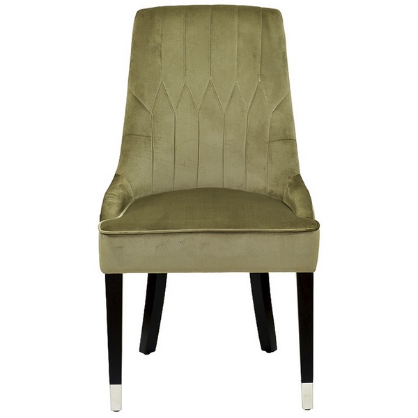 

Обеденный стул Garda Decor ELEGANTE-2K-ОЛИВК-Bel17 (Черный/Оливковый), ELEGANTE-2K-ОЛИВК-Bel17