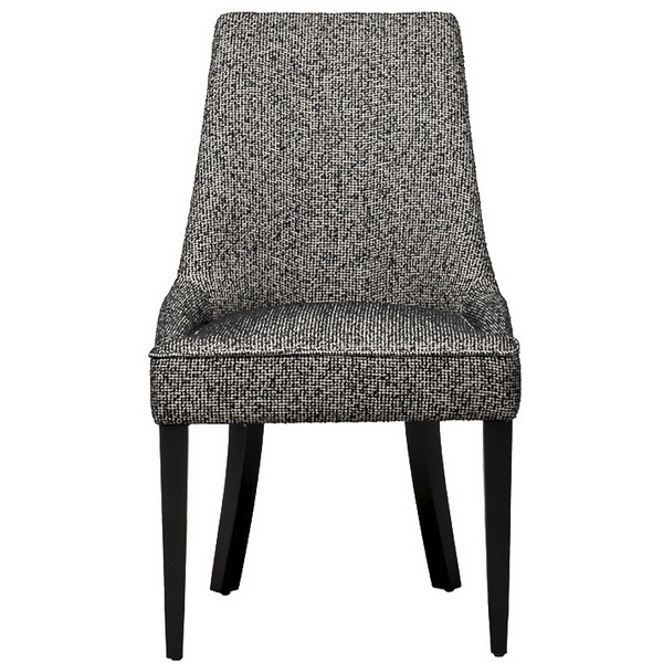 

Обеденный стул Garda Decor ELEGANTE-3K-Santo302-CHZOL (Черный/Серый), ELEGANTE-3K-Santo302-CHZOL