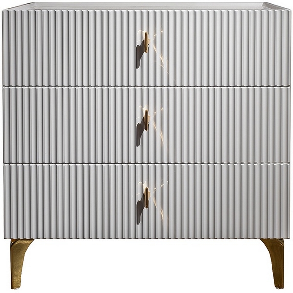 

GD-000010 Комод Doria белый 74*40*76см Garda Decor, GD-000010
