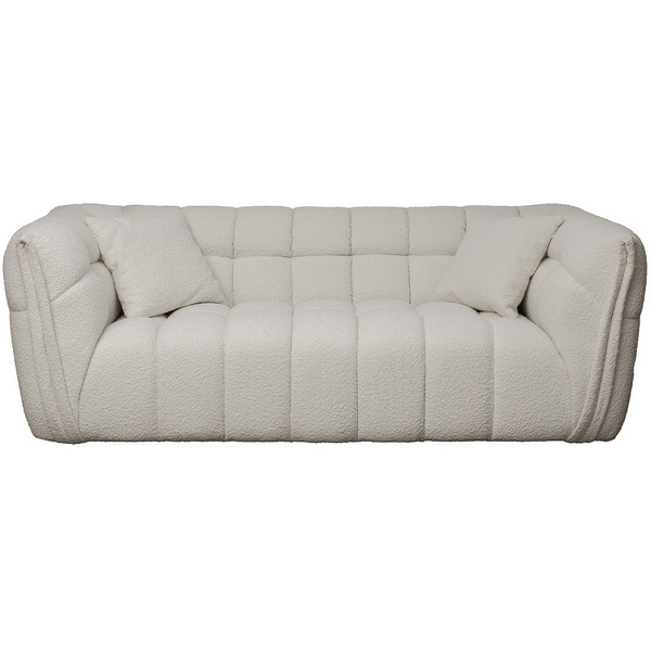 Изображение товара Двухместный диван GD/Prato букле экрю Garda Decor 204x106x75 см