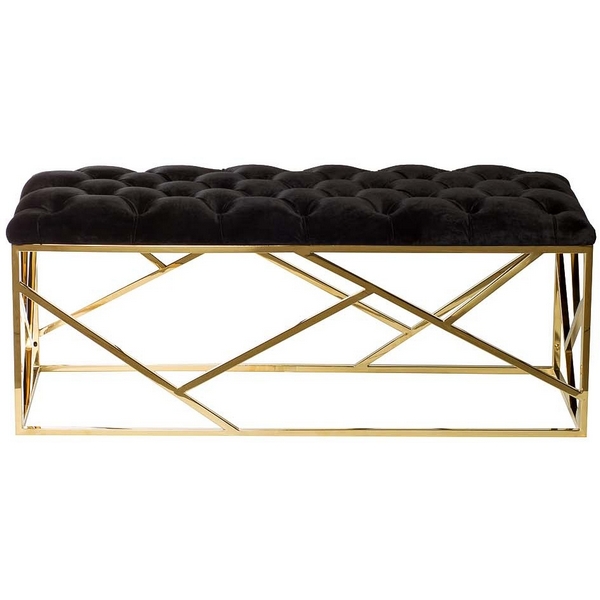 

Банкетка Garda Decor GY-BEN7835GOLD-BL (Золото/Черный), GY-BEN7835GOLD-BL