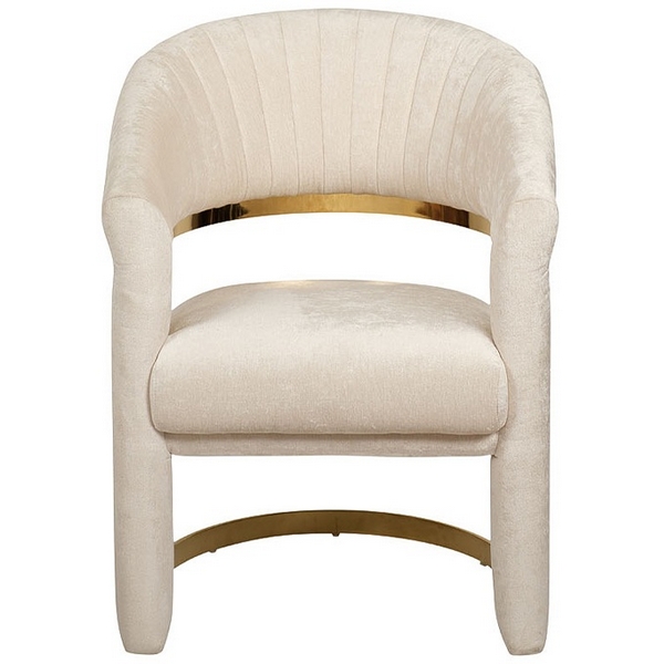 

Обеденный стул Garda Decor GY-DC8386GOLD-CR (Золото/Кремовый), GY-DC8386GOLD-CR