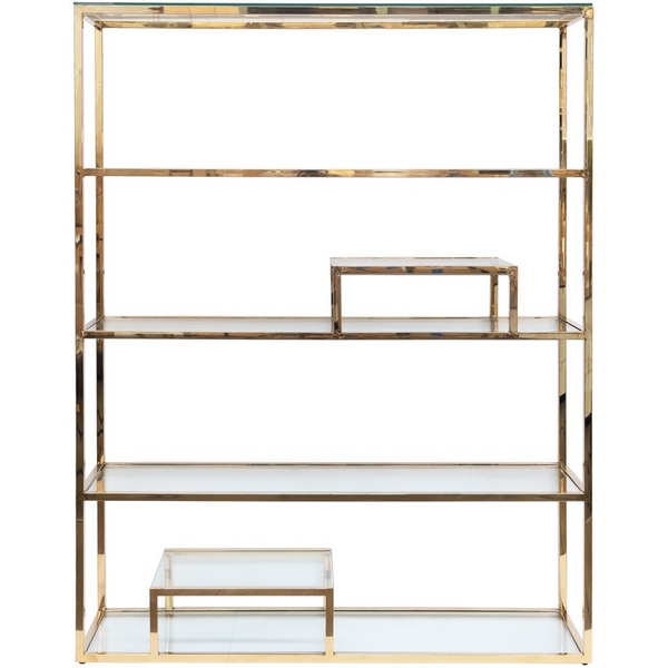 

Стеллаж Garda Decor GY-SH8005GOLD (Золото/Золото,Прозрачный), GY-SH8005GOLD