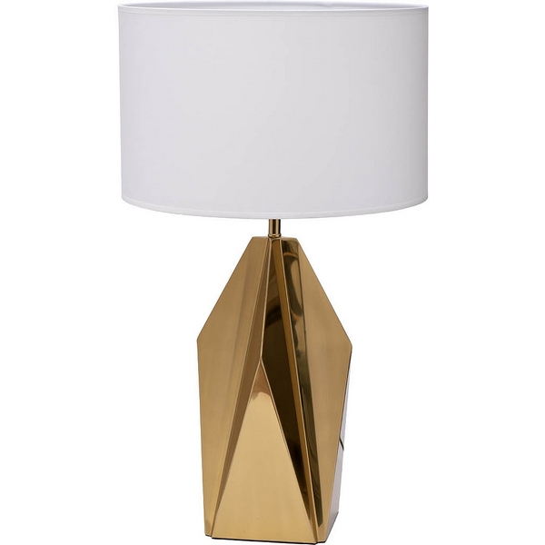 

Интерьерная настольная лампа Garda Decor K2KM1253TG-CW, Золото, K2KM1253TG-CW