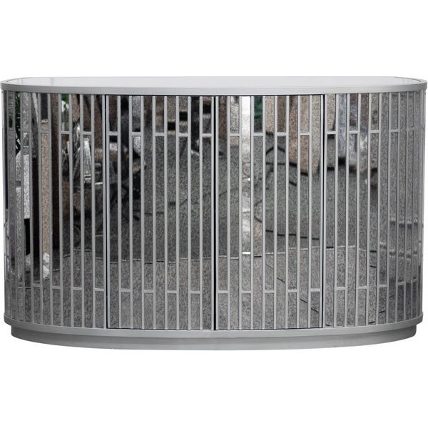

Комод зеркальный двухдверный 152*51*92см Garda Decor арт.KFG040, KFG040