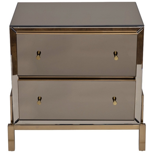 

KFG170 Тумба зеркальная 2 ящика 65*45*62см Garda Decor, KFG170
