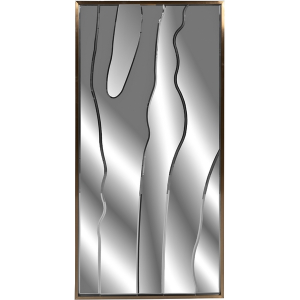 

KFG207 Зеркало напольное с рисунком 90*4*180см Garda Decor, Хром, KFG207