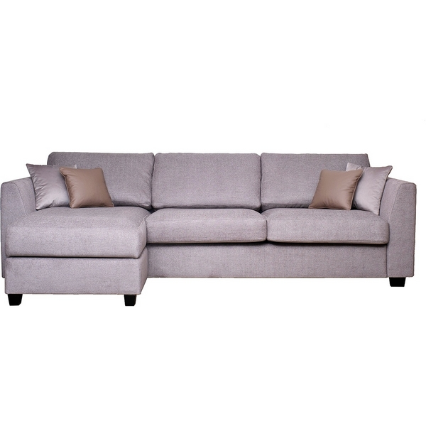 Изображение товара Комплект мебели диван Bravo №5 левый угол Garda Decor серый высота 77 см