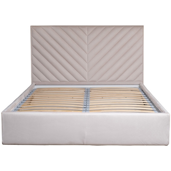 

Кровать Milano Basic c подъем.мех.велюр бежевый Colt002 173*220*125 Garda Decor, MILANO BASIC-160M-Colt002