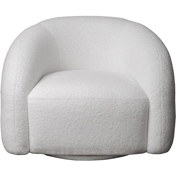 

Кресло Monblan поворотное букле белое Hush000 93*90*70см Garda Decor арт.MONBLAN-K-HUSH000, MONBLAN-K-HUSH000