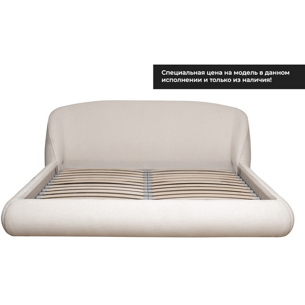 

Кровать Palazzo 180 без мех.шенилл экрю Natur Ecru 215*240*90см Garda Decor, Бежевый, Palazzo Palazzo-180-Natur Ecru