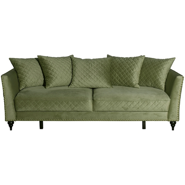 

Диван Sorrento 230M трехм.раск,велюр оливковый Colt1002-OLIV 230*101*86 Garda Decor, Sorrento SORRENTO-230M-Colt1002-OLIV