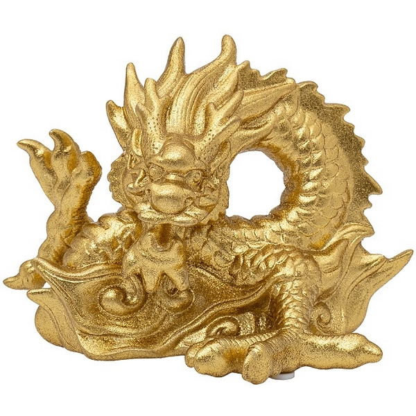 

Статуэтка "Дракон-2" цвет золото 15х11х11 см Garda Decor TB1115, TB1115