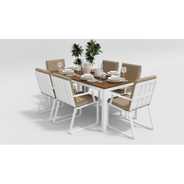 

Обеденная группа Gardenini Bella DBLL.020218.C1, Белый, Bella DBLL.020218.C1