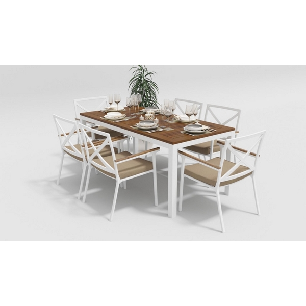 

Обеденная группа Gardenini Bella DBLL.020218.C3, Белый, Bella DBLL.020218.C3