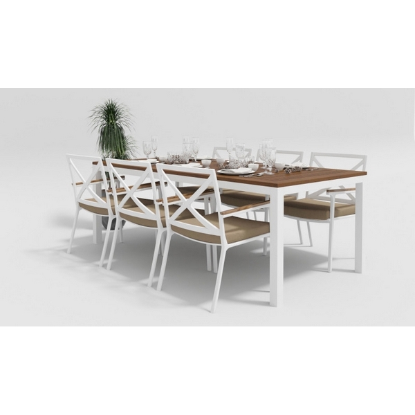 

Обеденная группа Gardenini Bella DBLL.020222.C3, Белый, Bella DBLL.020222.C3