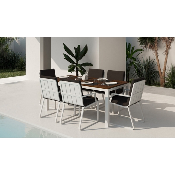 

Обеденная группа Gardenini Bella DBLL.020518.C1, Белый, Bella DBLL.020518.C1