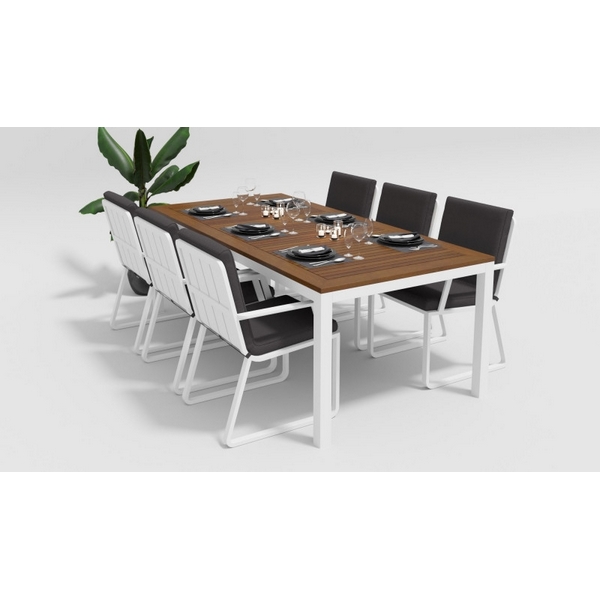 

Обеденная группа Gardenini Bella DBLL.020522.C1, Белый, Bella DBLL.020522.C1