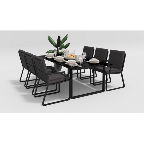 

Обеденная группа Gardenini Voglie DVGL.010522.C1, Черный, Voglie DVGL.010522.C1