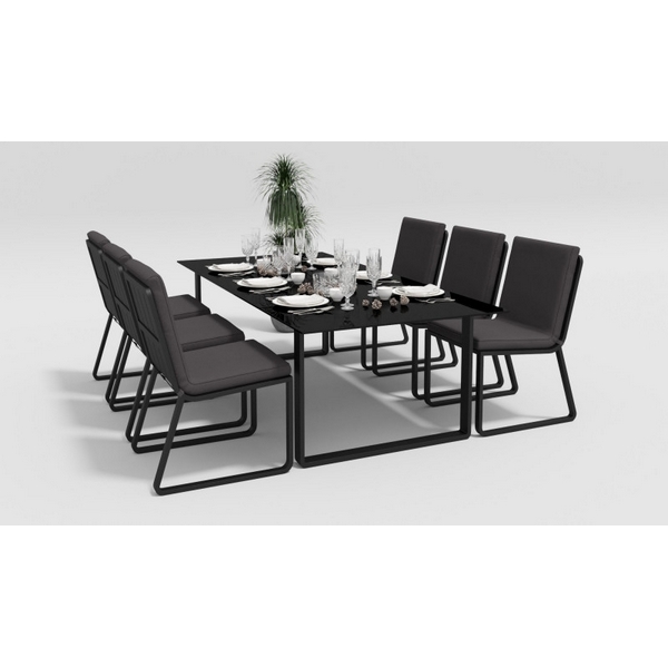 

Обеденная группа Gardenini Voglie DVGL.010522.C2, Черный, Voglie DVGL.010522.C2