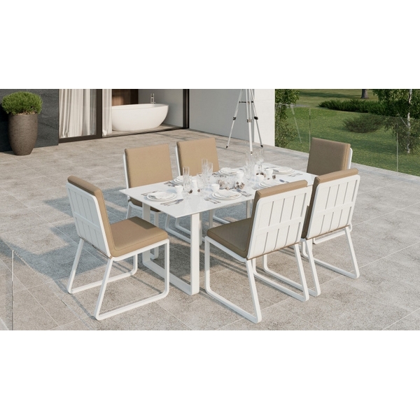 

Обеденная группа Gardenini Voglie DVGL.020218.C2, Белый, Voglie DVGL.020218.C2