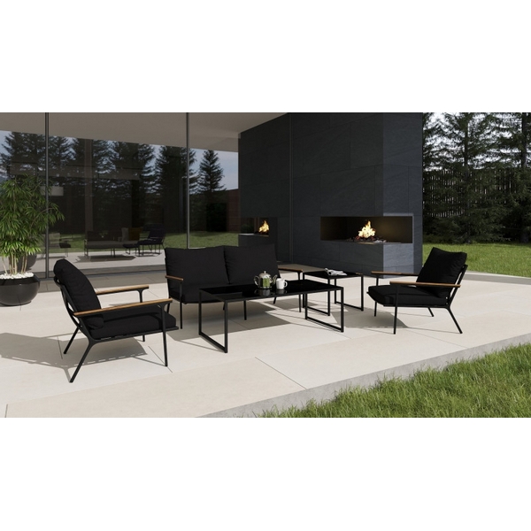 

Лаунж зона Gardenini Calma LCLM.010600.S2, Черный, Calma LCLM.010600.S2
