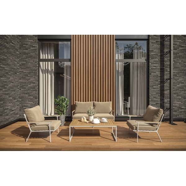 Изображение товара Лаунж зона Gardenini Premium Calma LPCLM-020200-S2 комплект садовой мебели