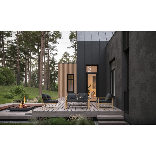 

Лаунж зона Gardenini Premium Elegante LPELG.010800.S2, Темно-серый;светлое дерево, Premium Elegante LPELG.010800.S2