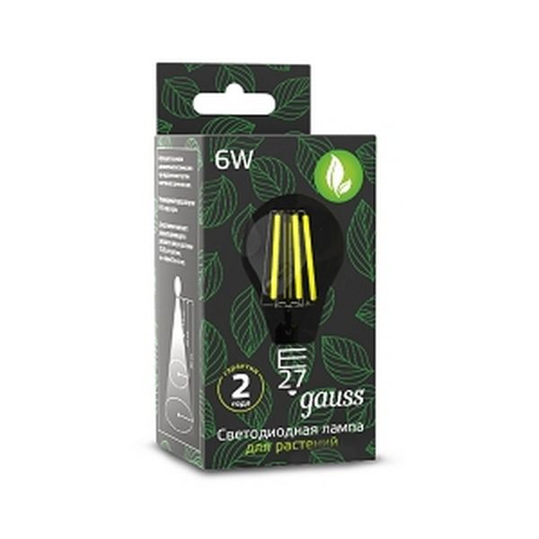 

Лампочка Fito 6W E27 1/50 Gauss Filament 102802906, Fito Filament 102802906