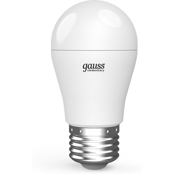 

Лампочка светодиодная Gauss 10502232 Шар 13W 1200lm 4000K E27 LED, 10502232