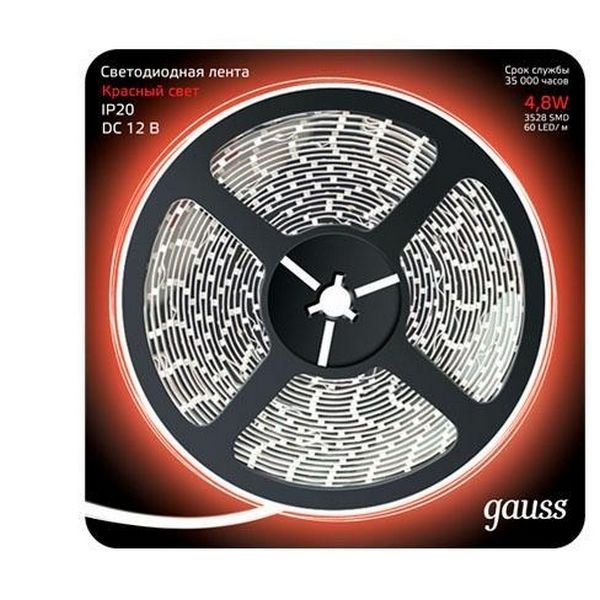 

Светодиодная лента 12V Gauss 312000705, 312000705