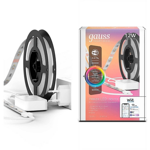 

Светодиодная лента 220V 5050/2838 Gauss Smart Home 5010122, Smart Home 5010122