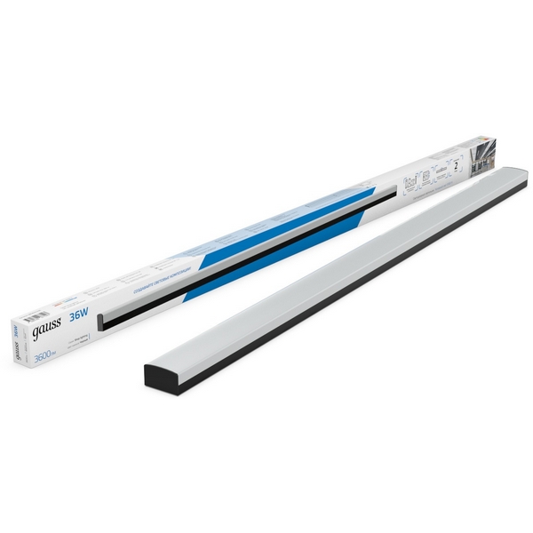 

Настенно-потолочный светильник светодиодный Gauss 883625336, Черный, 883625336