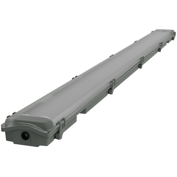 

Промышленный потолочный светильник Gauss СПП-Т8-G13 LITE 909437215 IP65 для светодиодных ламп 2х1500мм, Серый, 909437215
