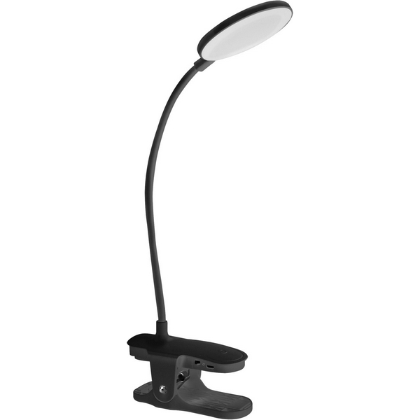 

Настольная лампа Gauss GT2052 5W 330lm 4000K 5V Li-ion 1200mA черный диммируемый LED, Белый, GT2052