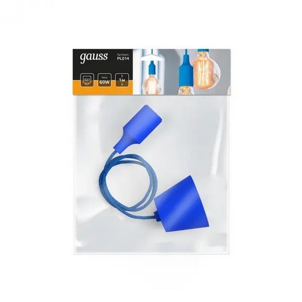 

Светильник подвесной Gauss Decor PL014, Голубой, Decor PL014