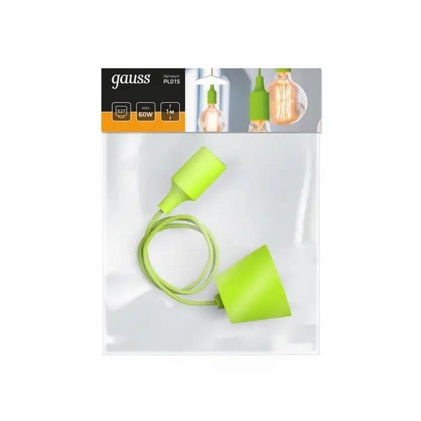

Светильник подвесной Gauss Decor PL015, Зеленый, Decor PL015
