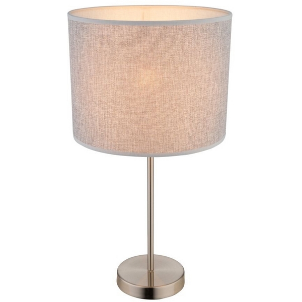 

Настольная лампа Paco 15185T1 (Globo), Серый, Paco 15185T1