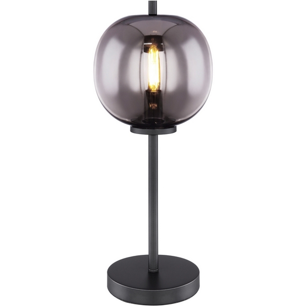 

Интерьерная настольная лампа с выключателем Globo Blacky 15345T, Черный, Blacky 15345T