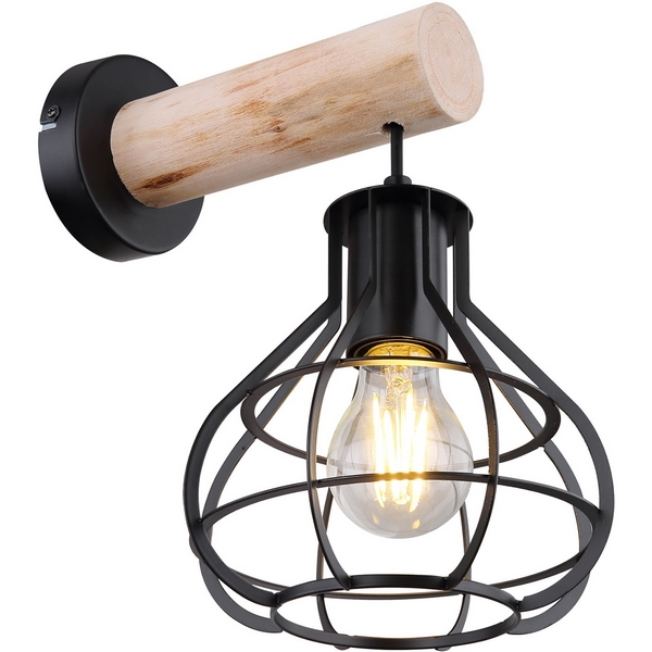

Бра Globo Clastra 15388W, Черный, Clastra 15388W